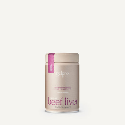 Beef Liver capsule grass fed organic