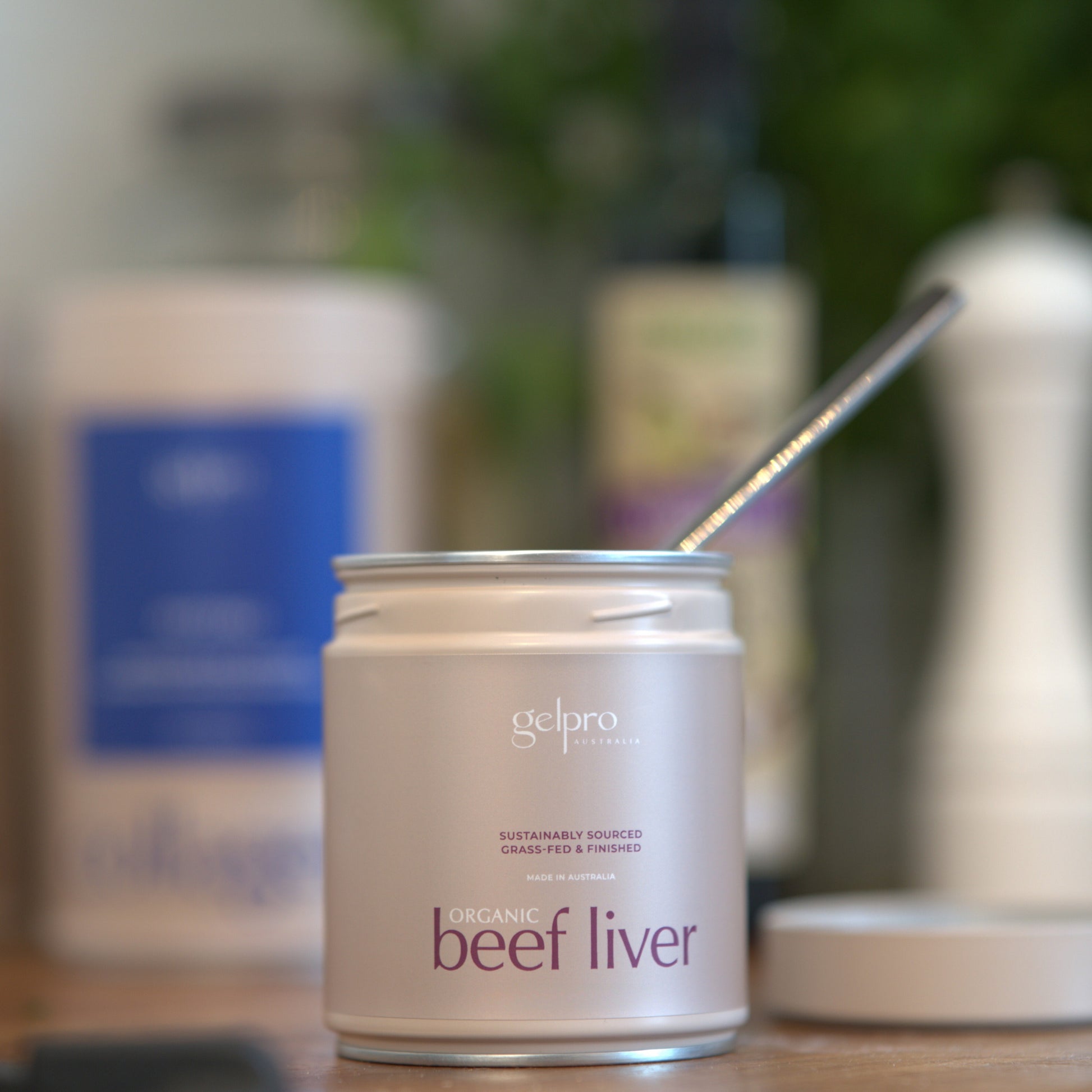 Organic Grass - Fed Beef Liver Powder | 180g - Gelpro Australia