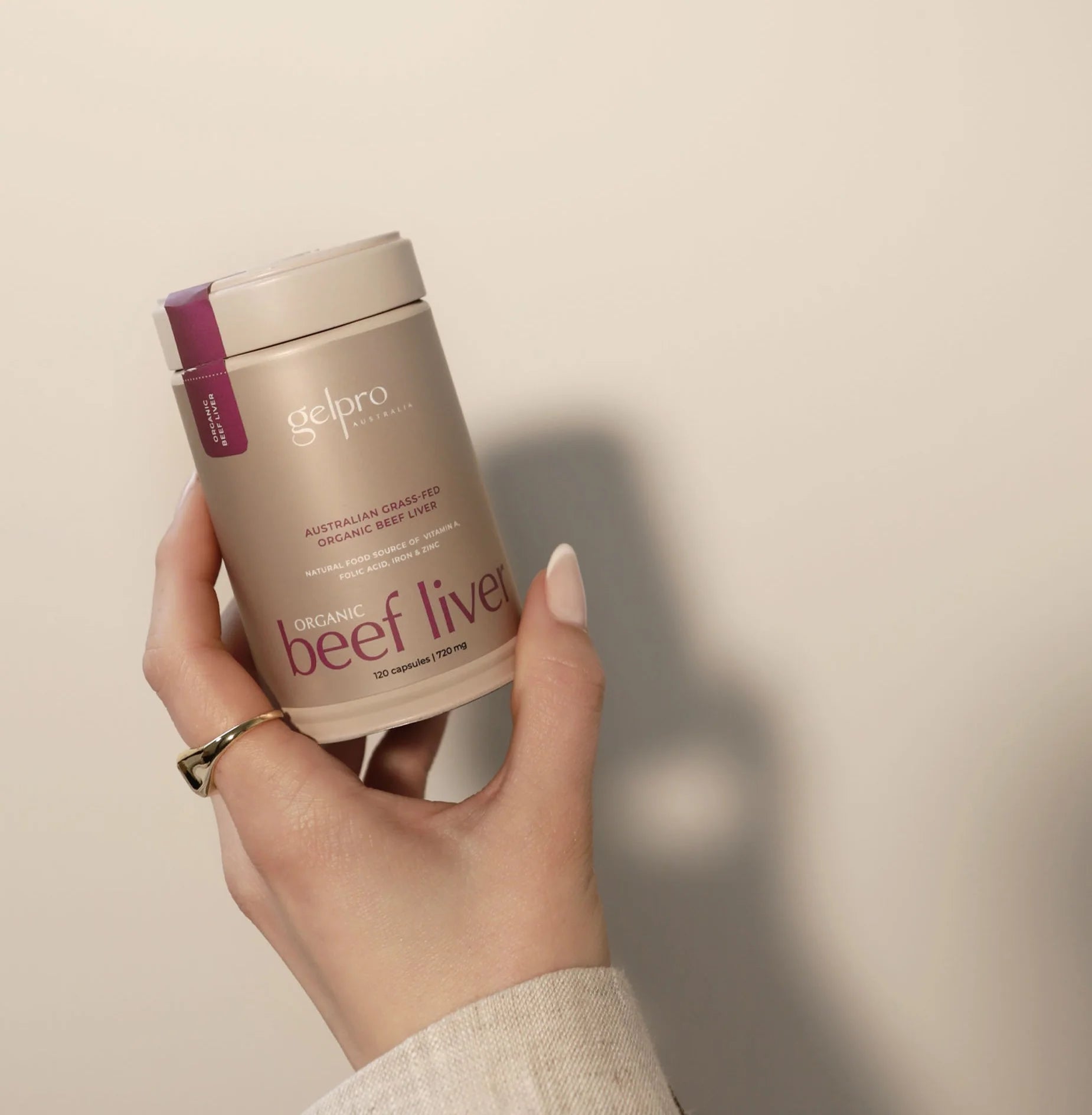 Daily Bundle | The Original Collagen Peptipro + Organic Beef Liver Capsules - Gelpro Australia