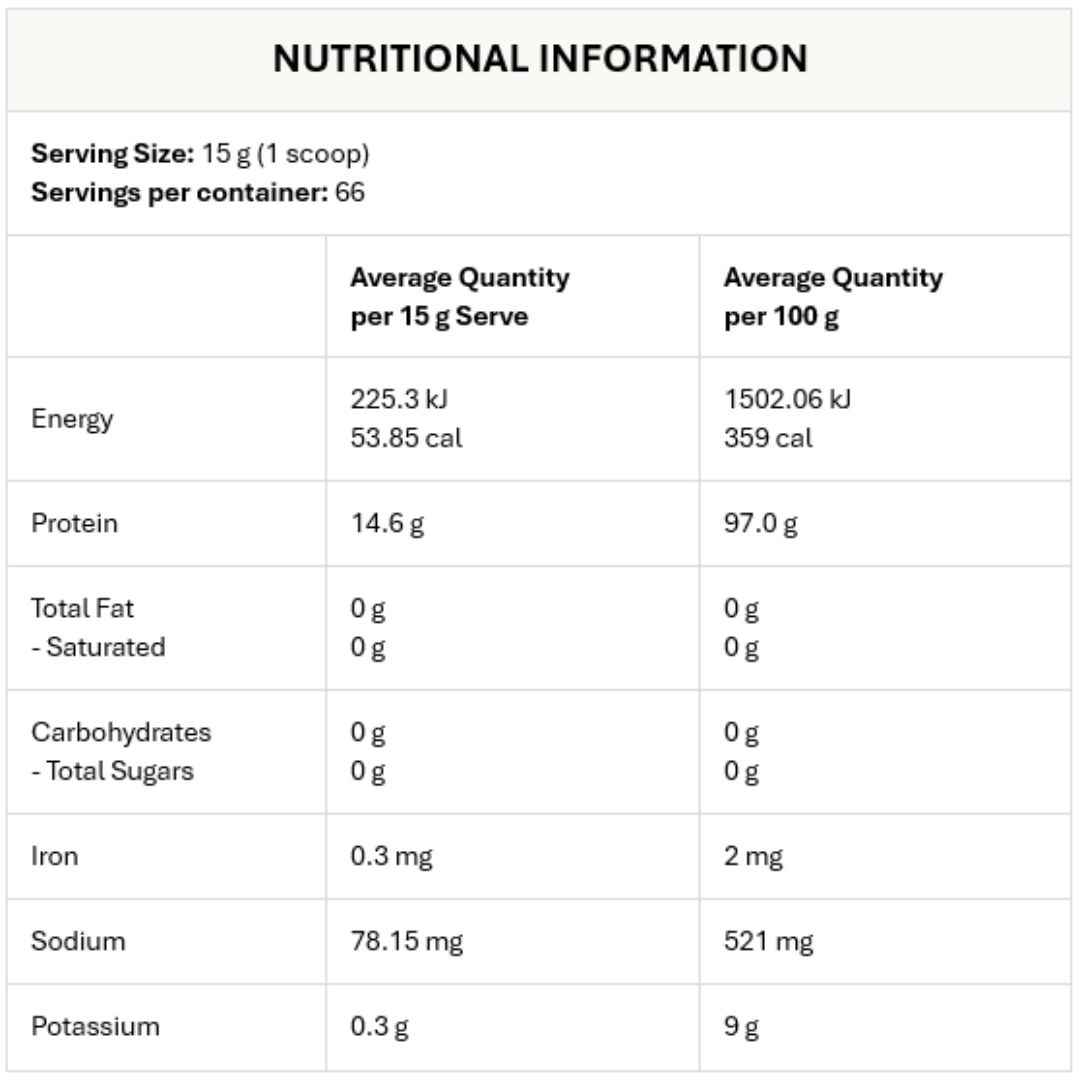 Original Hydrolysed Collagen Powder | Peptipro | 1kg - Gelpro Australia