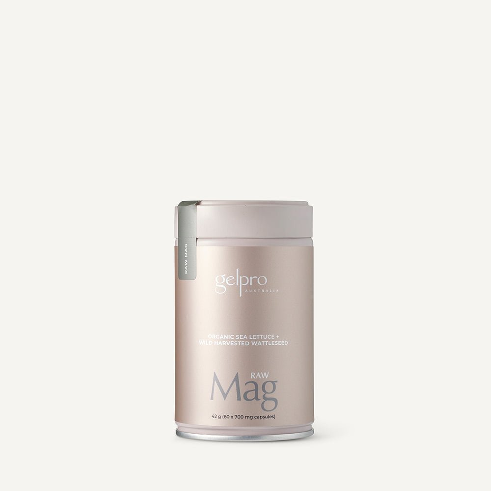 Raw Magnesium | 60 capsules - Gelpro Australia