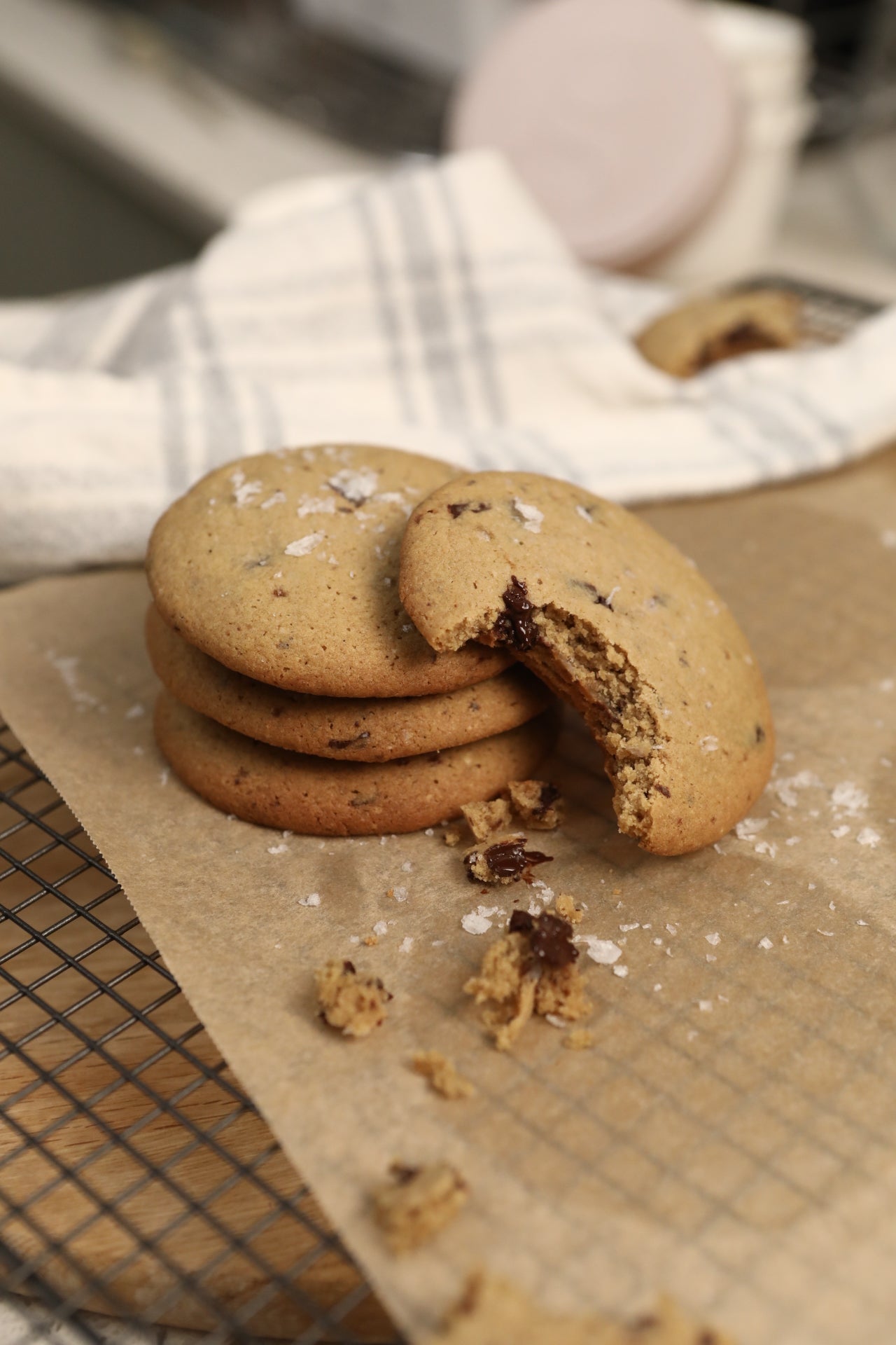 Chewy Collagen and Chocolate Chip Cookies (GF)