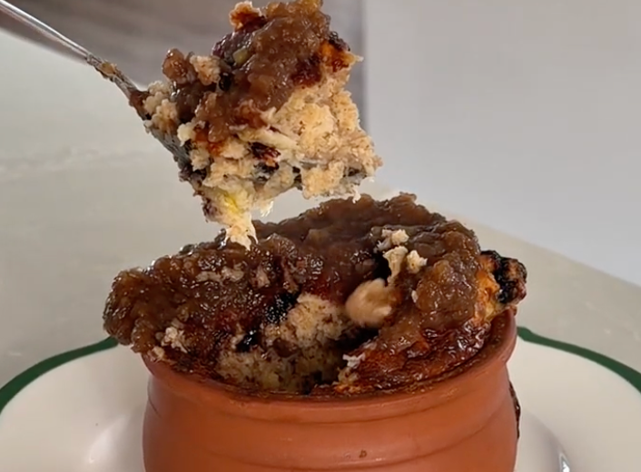 Apple Butter Baked Oats