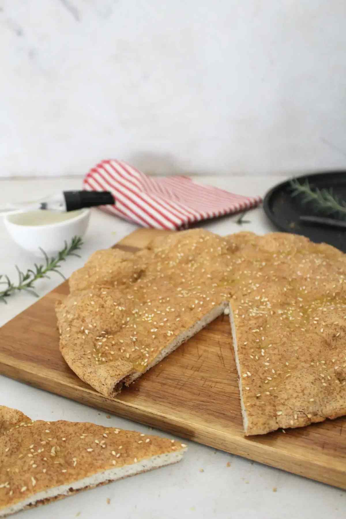 grain free focaccia bread