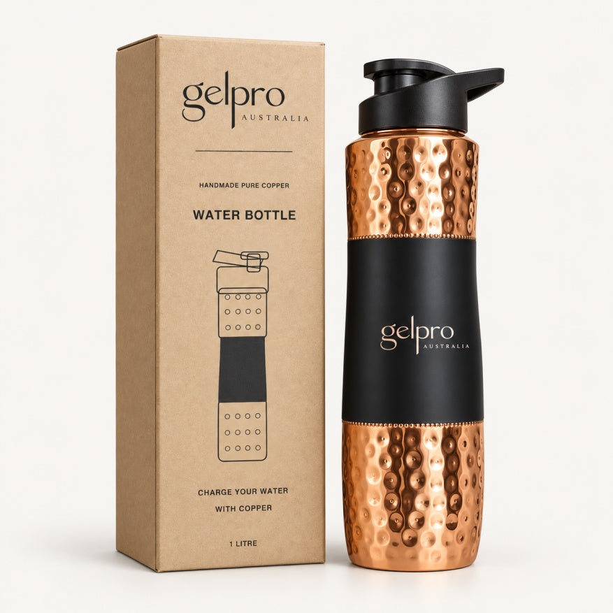 Gelpro Copper Water Bottle | 1L - Gelpro Australia