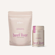 Organic Grass-Fed Beef Liver | 1 x Tin & 1 x Refill BUNDLE [280 caps]