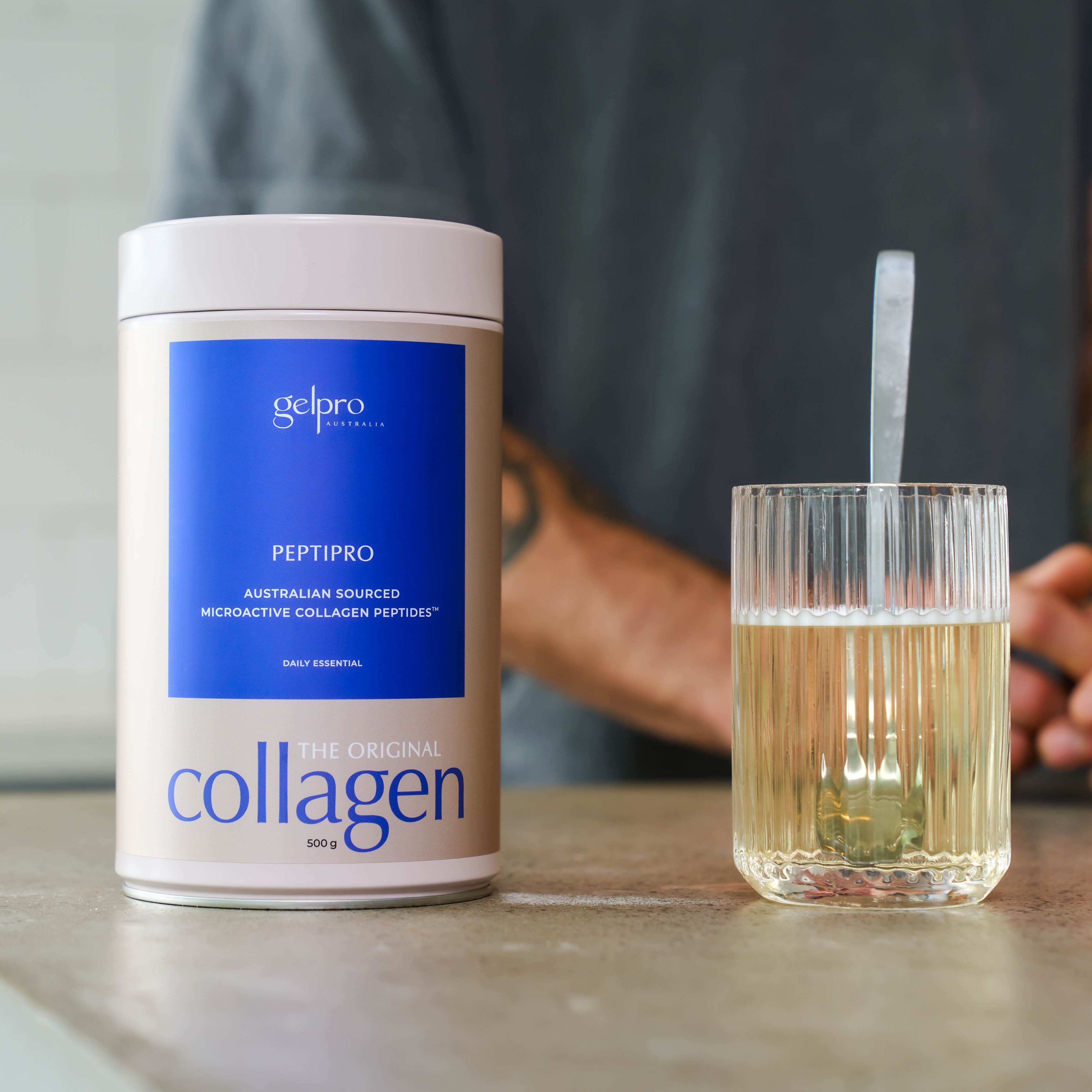 Wellness Starter Bundle | The Original Collagen Peptipro + Raw Native C caps + Beef Liver caps