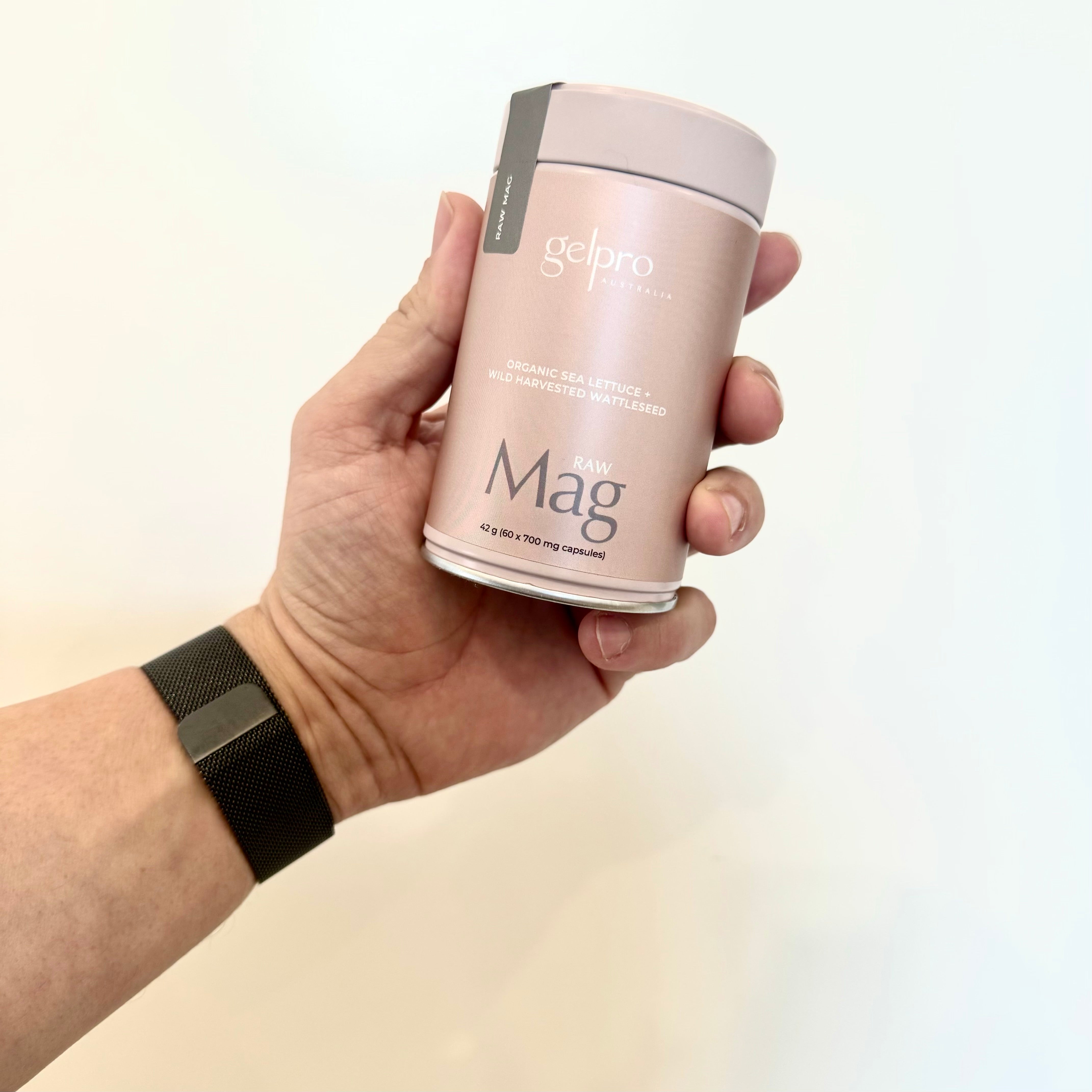 Raw Magnesium | 60 capsules – Gelpro Australia