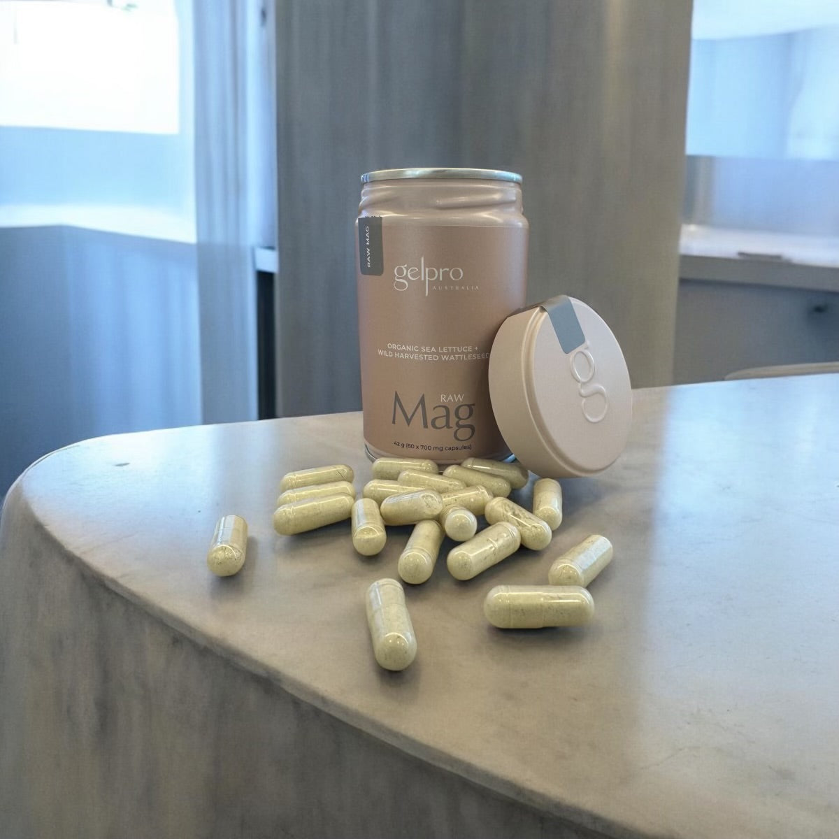 Founder's Stack | The Original Collagen Peptipro + Raw Native C caps + Beef Liver caps + Raw Magnesium caps