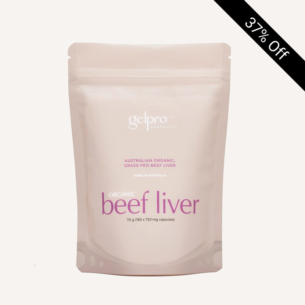 Organic Grass-Fed Beef Liver | 160 capsules REFILL